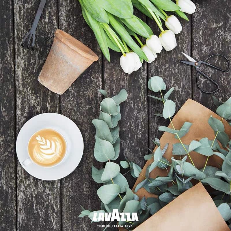 LAVAZZA coffee beans super gran crema Italy Favourite Medium Roast Coffee Beans 1000g/1kg รูปที่ 3