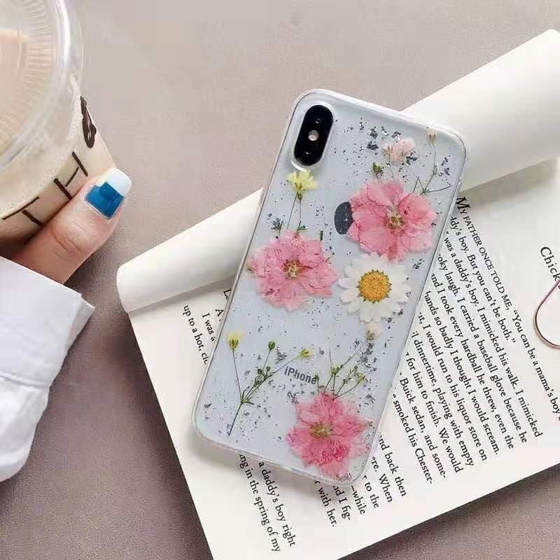 ดอกไม้จริงทับแห้ง ดอกเดลฟินเนียม แต่งเคสโทรศัพท์เรซิ่น เครื่องประดับต่าง diy ขนาด 2.5-4 cm รูปที่ 5