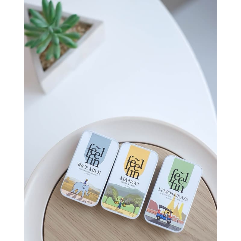 FeelFin - อโรม่าบาล์ม Land of Smile Collection Aromatic Slide Balm รูปที่ 8