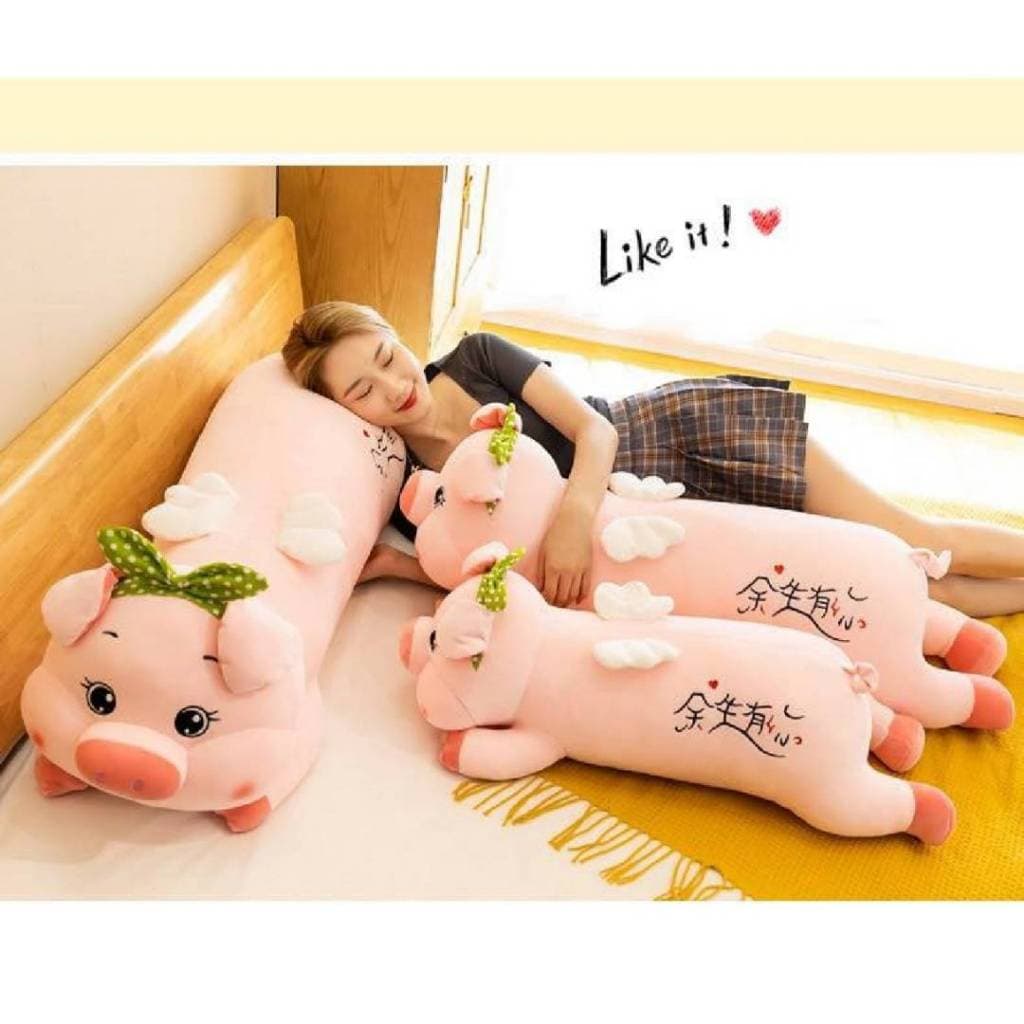 หมอนกอดหมอนข้้างหมู ตัวใหญ่ ยาว นุ่มมาก รูปที่ 4