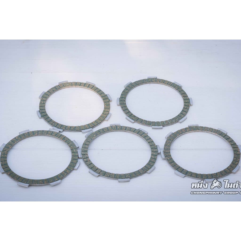 แผ่นครัช uma racing แท้ 100% สำหรับ klx125/140/150 sonic wave125รังโซนิค รุ่นใหม่ V.3 ผ้าคลัทช์ผสมคาร์บอน รูปที่ 7