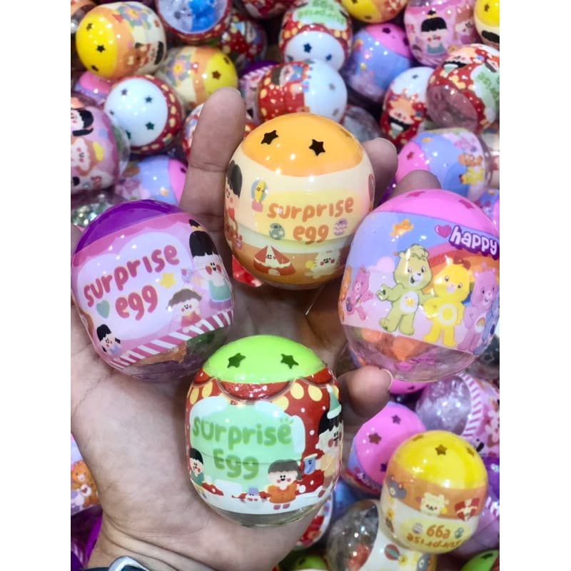 { }ไข่คละรวมของเล่นหลากหลาย 30ลูก รูปที่ 2
