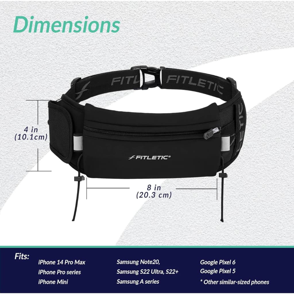 Fitletic Ultimate II กระเป๋าคาดเอววิ่ง กระเป๋าใส่มือถือ ไม่เด้งไปมา รูปที่ 8