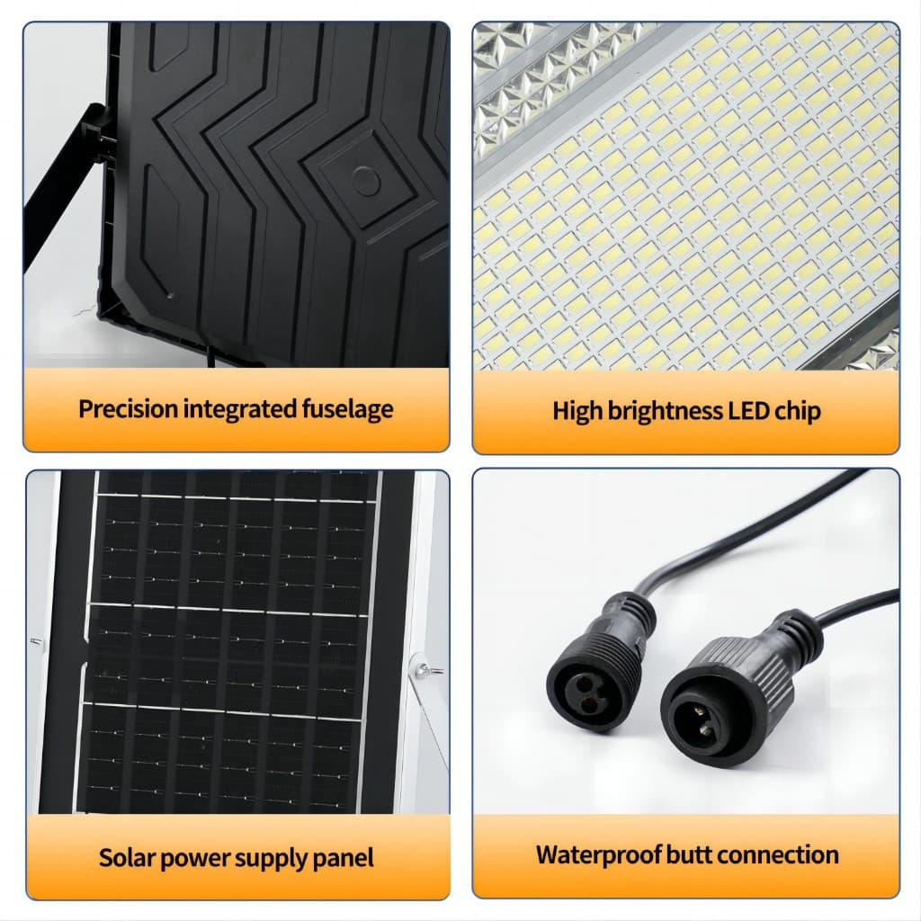 รุ่นใหม่ JP1000w JP-3500w JP-5000 JP-7000w แสงไฟสีขาว ไฟโซลาเซลล์ ไฟพลังงานแสงอาทิตย์ รุ่นอัพเกรดใหม่ รูปที่ 8