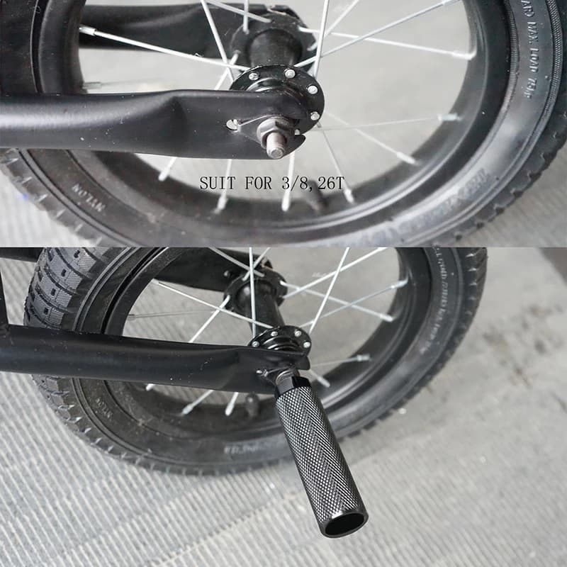 ที่พักเท้าอลูมิเนียม ที่พักเท้าจักรยาน กันลื่น สําหรับ จักรยาน BMX MTB รูปที่ 4