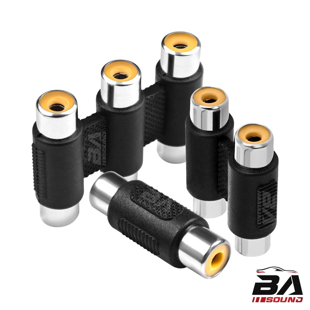 BA SOUND RCA TO RCA หัวแปลง RCA ตัวเมีย มี 3รุ่น RCA R1T1/R2T2/R3T3 อะแดปเตอร์ RCA ตัวเมีย หัว-ท้าย ตัวต่อสายสัญญาณเสียง รูปที่ 9