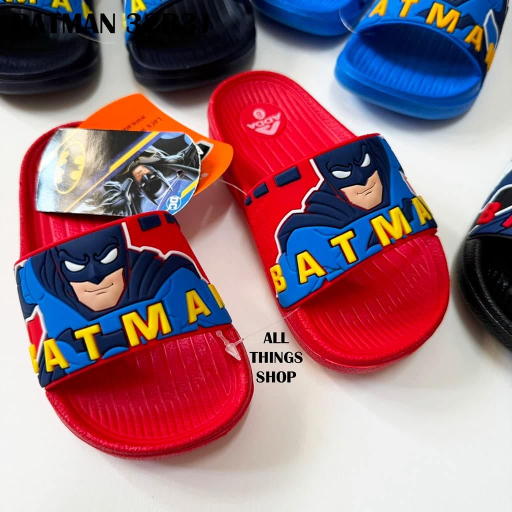 ADDA BATMAN SUPERMAN 32B3J 32B4K รองเท้าแตะเด็ก ลิขสิทธ์แท้ รุ่นเบา พื้นนุ่ม สบายเท้า รูปที่ 2