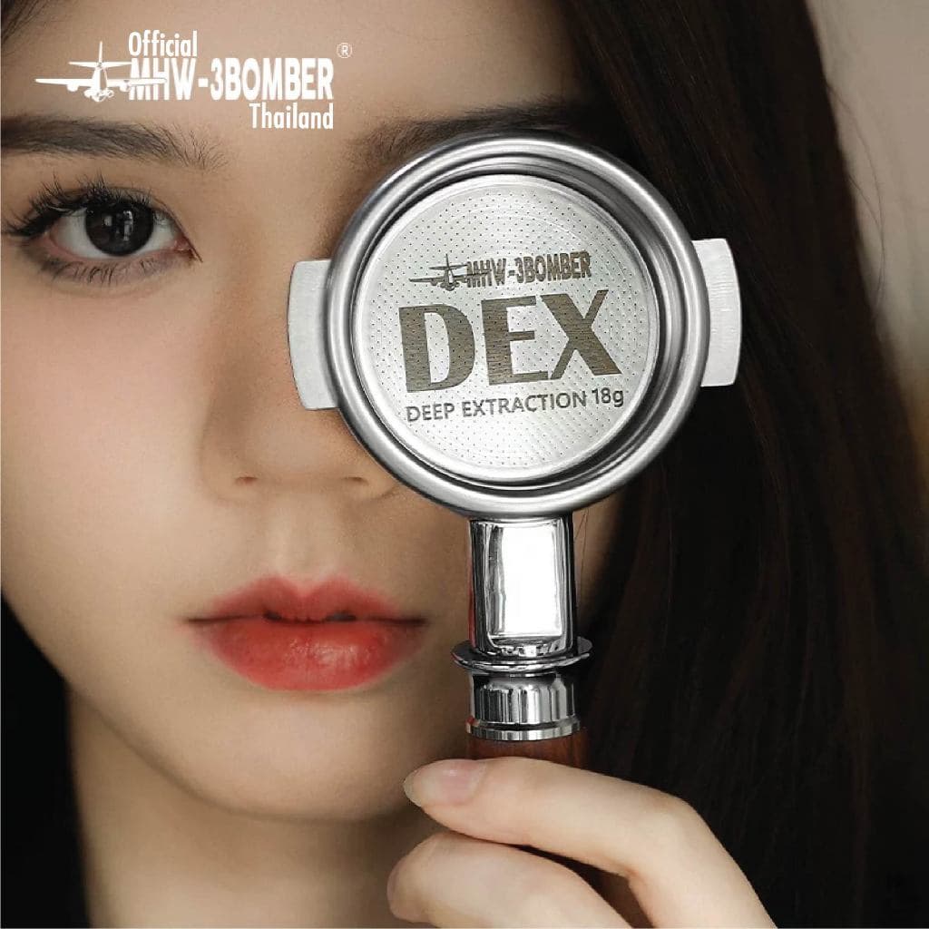 MHW-3BOMBER DEX Precise Filter Basket ตะแกรงชงกาแฟ ขนาด 58.5 mm รูปที่ 2