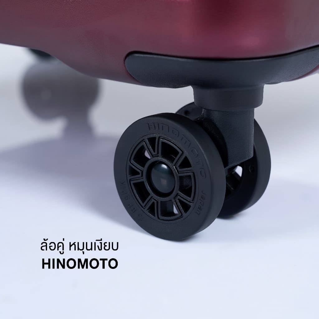 กระเป๋าเดินทาง รุ่น WANDER TRUNK ดีไซน์ใหม่ ทรงถัง คล่องตัว แบรนด์ BAGGAGE LUGGAGE รูปที่ 4