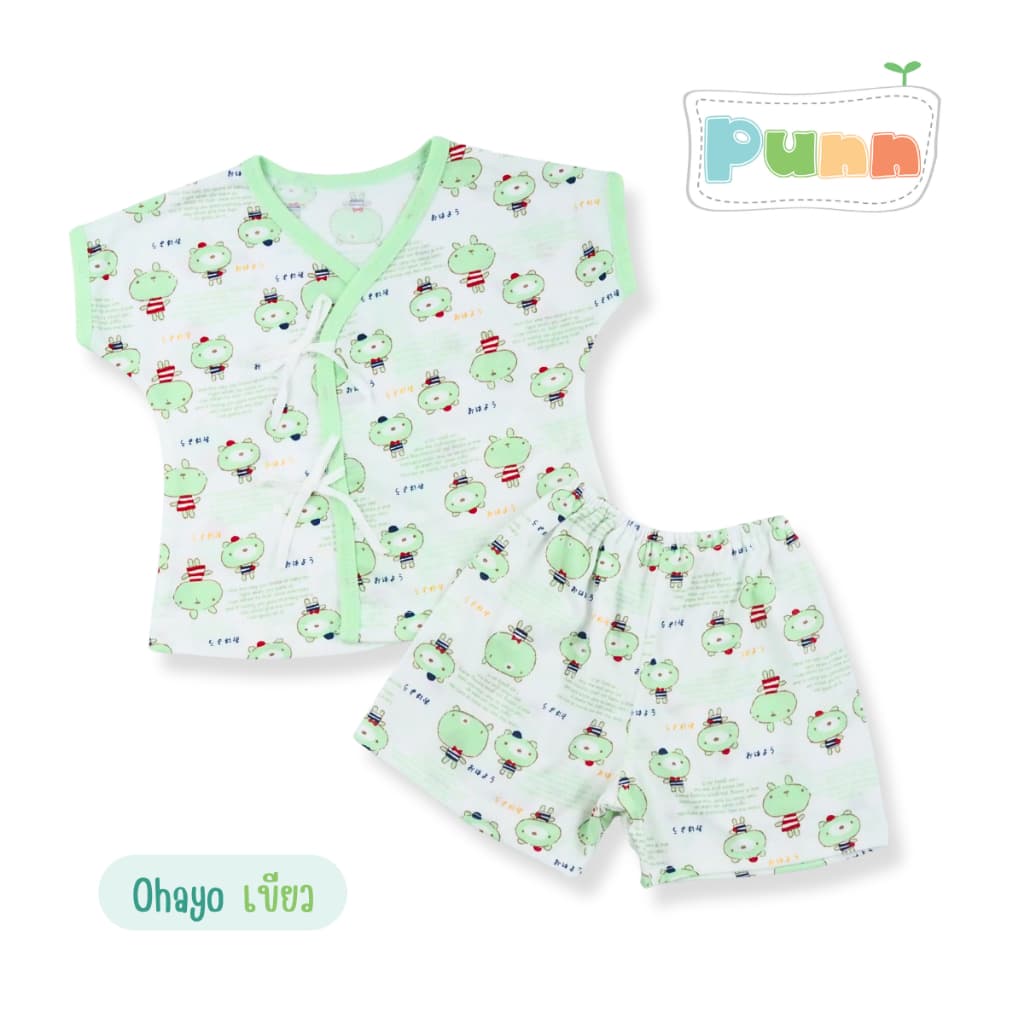 Natty punn ชุดเสื้อผ้ายืด COTTON รุ่นผูกหน้า รูปที่ 4