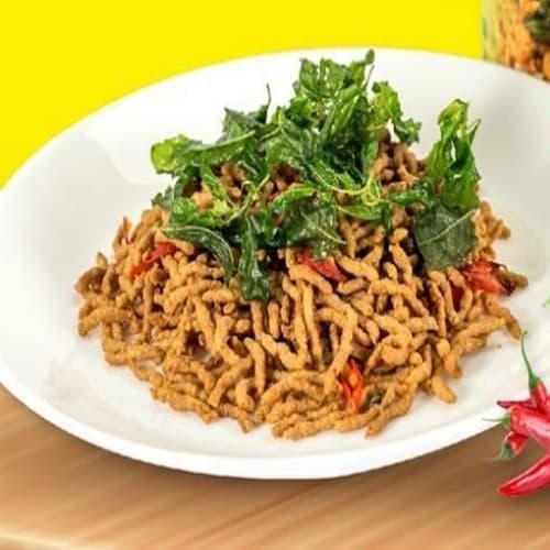 โปรตีนเกษตร No.10 ถุงใหญ่ อาหารเจ โยตา โปรตีนถั่วเหลือง Textured Soy Protein ขนาด 900 กรัม รูปที่ 3