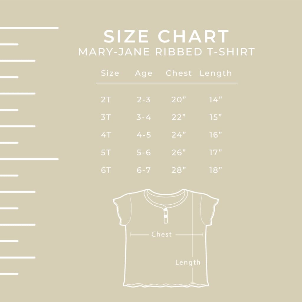 เสื้อยืดเด็กผู้หญิง LITTLE KOO'S คอกลมแขนสั้น รุ่น Mary-Jane ผ้าเนื้อริป นุ่มมาก มีความยืดยุ่นสูง ใส่สบายสุดๆ รูปที่ 6