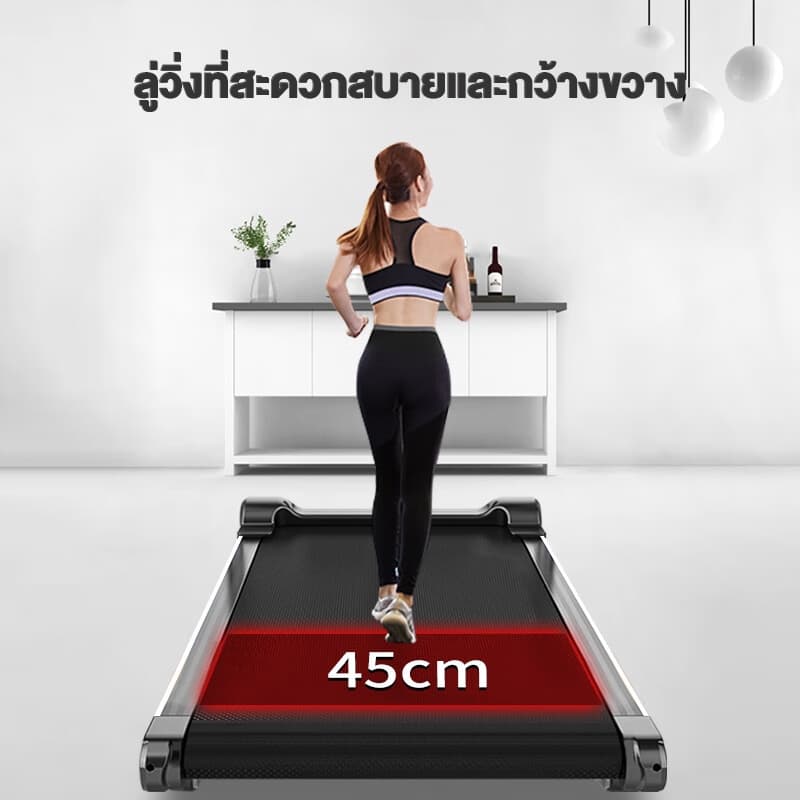 ลู่วิ่ง ลู่วิ่งไม่ใช้ไฟฟ้า ลู่วิ่งเดิน ลู่วิ่งไร้มอเตอร์ สามารถพับเก็บได้ ลู่วิ่งมัติฟังชั่น ลู่วิ่งระบบสายพาน รูปที่ 4