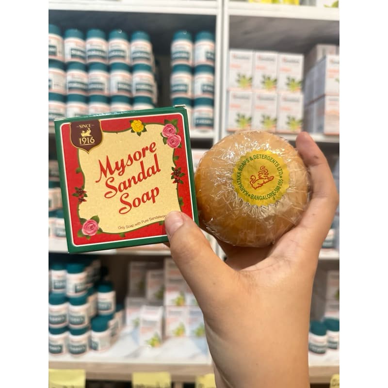 ถูกสุด สบู่หอมแก่นจันทร์ Mysore Soap 150g รูปที่ 1