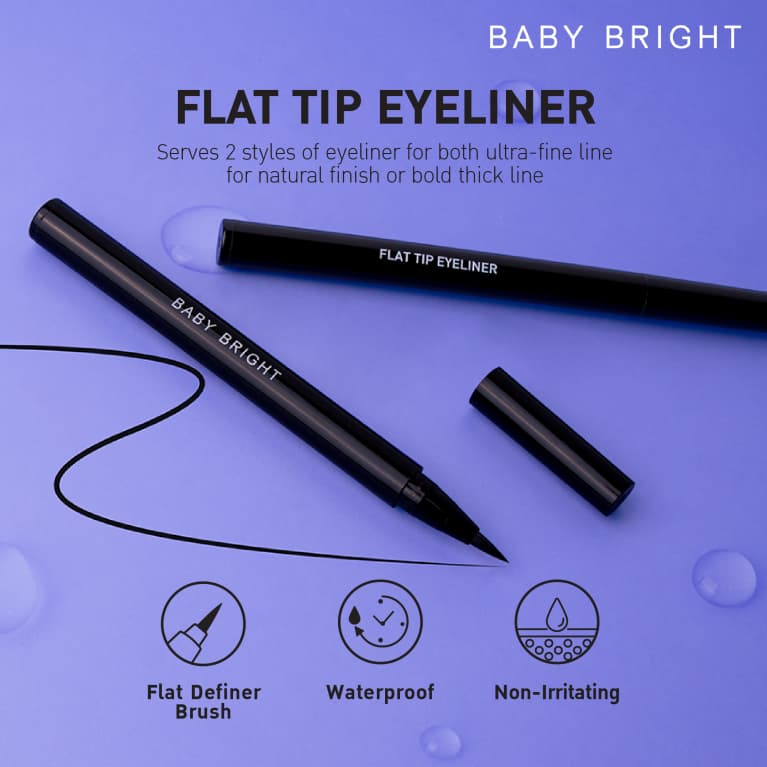 Baby Bright แฟลตทิปอายไลน์เนอร์ 0.7g เบบี้ไบร์ท รูปที่ 3
