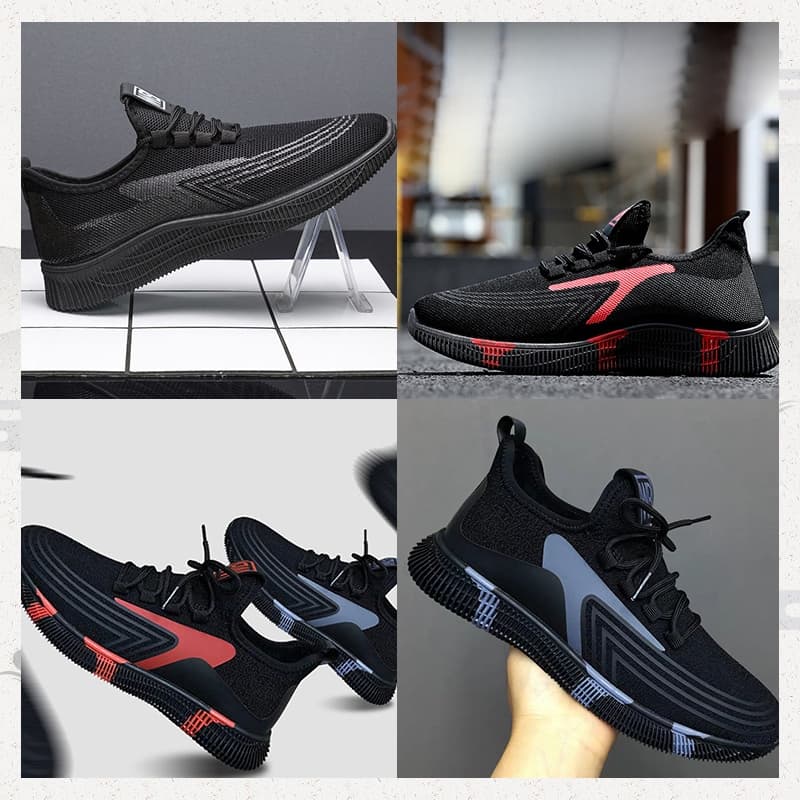 Boy.shop รองเท้าผ้าใบ ลายสลับสี มี2โทนสีให้เลือก อยากหรูหราหมาเห่า รีบมาตำจ้า รูปที่ 2