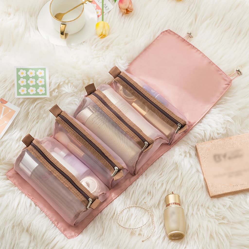 Simplus 4 in1 กระเป๋าใส่อุปกรณ์อาบน้ำ ใส่เครื่องสําอาง พกพาสะดวก ความจุขนาดใหญ่ ถอดได้ ZENP017 รูปที่ 3