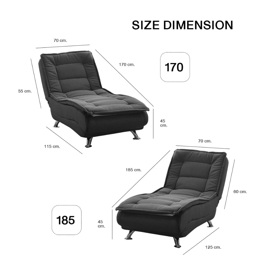 Sofa bed รุ่น Premier โซฟาอเนกประสงค์เพื่อสุขภาพ ปรับได้ 3 ระดับ เบาะหนา โซฟาเบด โซฟาปรับนอน รูปที่ 5