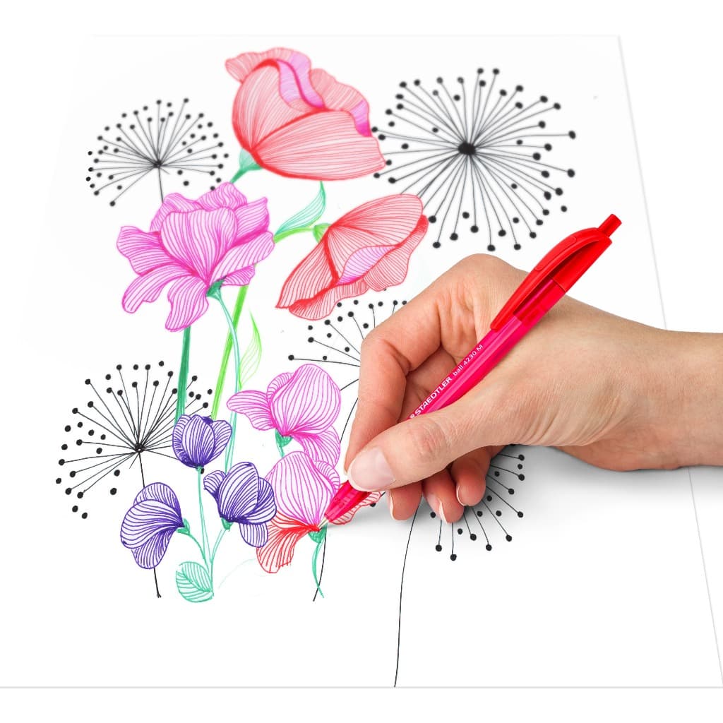 ปากกาลูกลื่น Staedtler รุ่น 4230 หัว M รูปที่ 6