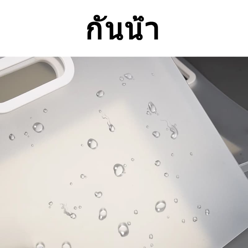 โฟลเดอร์ภาพวาด A2/A3 ถุงเก็บของ แบบพกพา PP โฟลเดอร์ แฟ้มโชว์เอกสาร จัดเก็บกระดาษวาดภาพ คอลเลกชันงานศิลปะ รูปที่ 3
