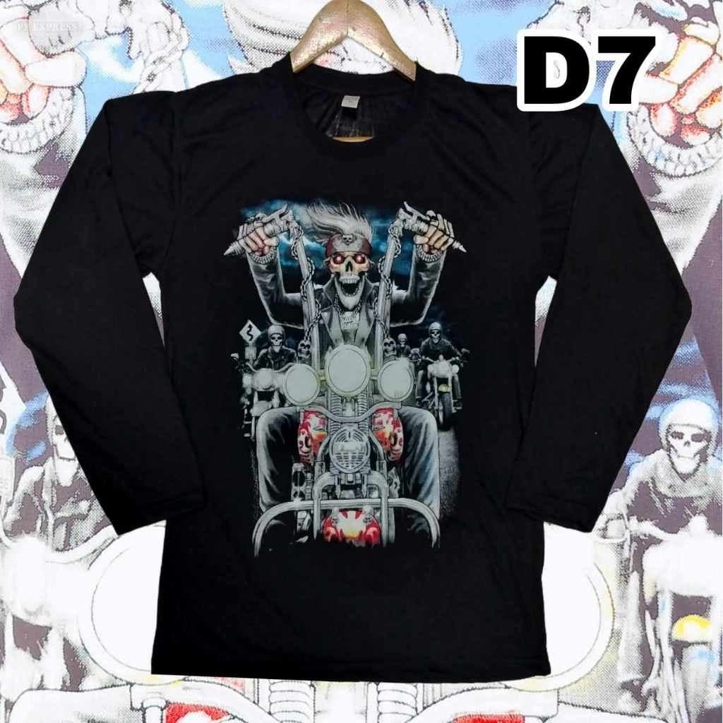 เสื้อแขนยาว ลายวินเทจ ลายวง ลายACDC By จันทร์เจ้าเสื้อยืด รูปที่ 8
