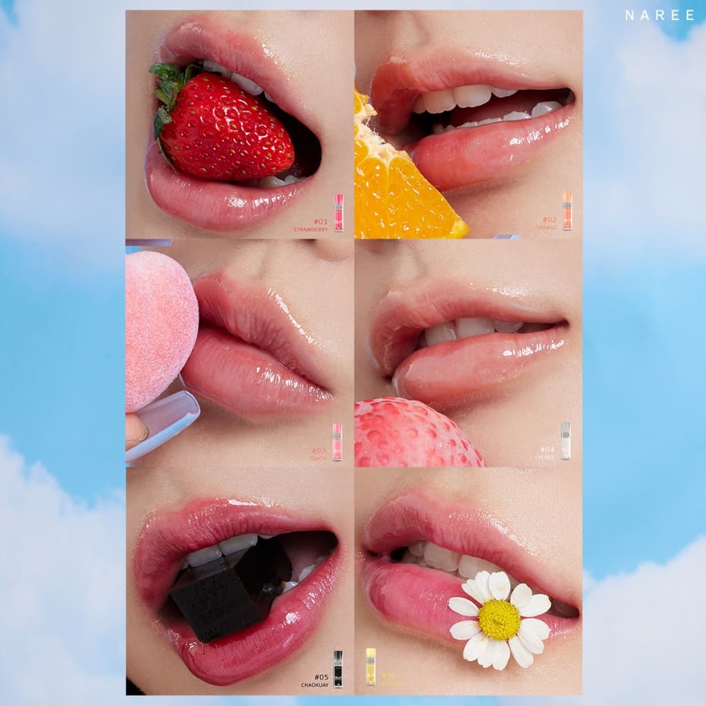 Naree นารี กลอสซี่ ลิป ออย รูปที่ 4