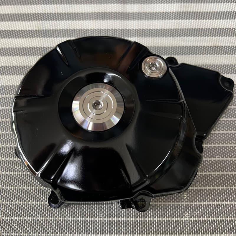 อุดจานไฟ เลส CNC ใส่เวฟ125IRSบังลม หัวเถิก หัวแหลม ปลาวาฬ MSXโซนิคเวฟ100 รูปที่ 4