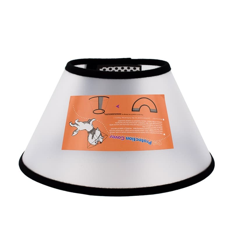 ถูกที่สุด ปลอกคอกันเลีย คอลล่าแมวคอลล่าสุนัข Pet collar E Collar Wound Healing Protection Cover รูปที่ 4