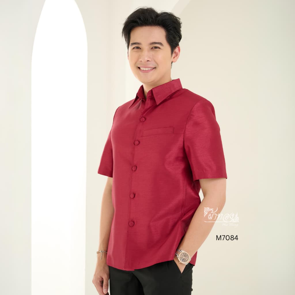 เสื้อสูทไหมแพรทอง อัดกาวทั้งตัว มีหลายสี by ผ้าทอง รูปที่ 5