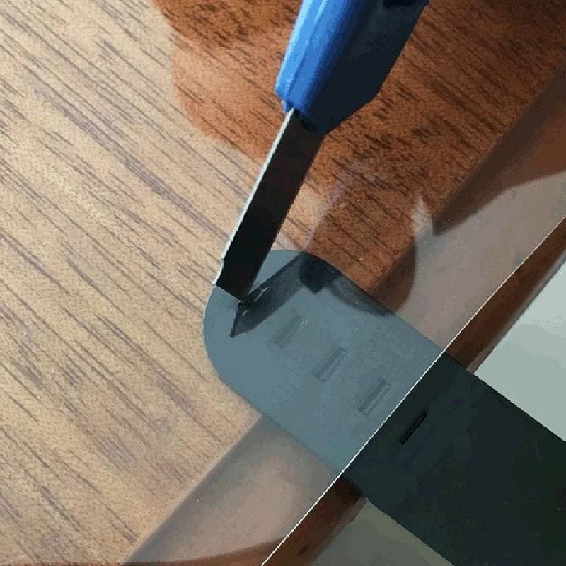 Easy Cut อุปกรณ์ช่วยตัดฟิล์ม เครื่องมือตัดฟิล์มติดท็อปโต๊ะ ช่วยตัดฟิล์มกันรอยติดบนโต๊ะ เฟอร์นิเจอร์ รูปที่ 4