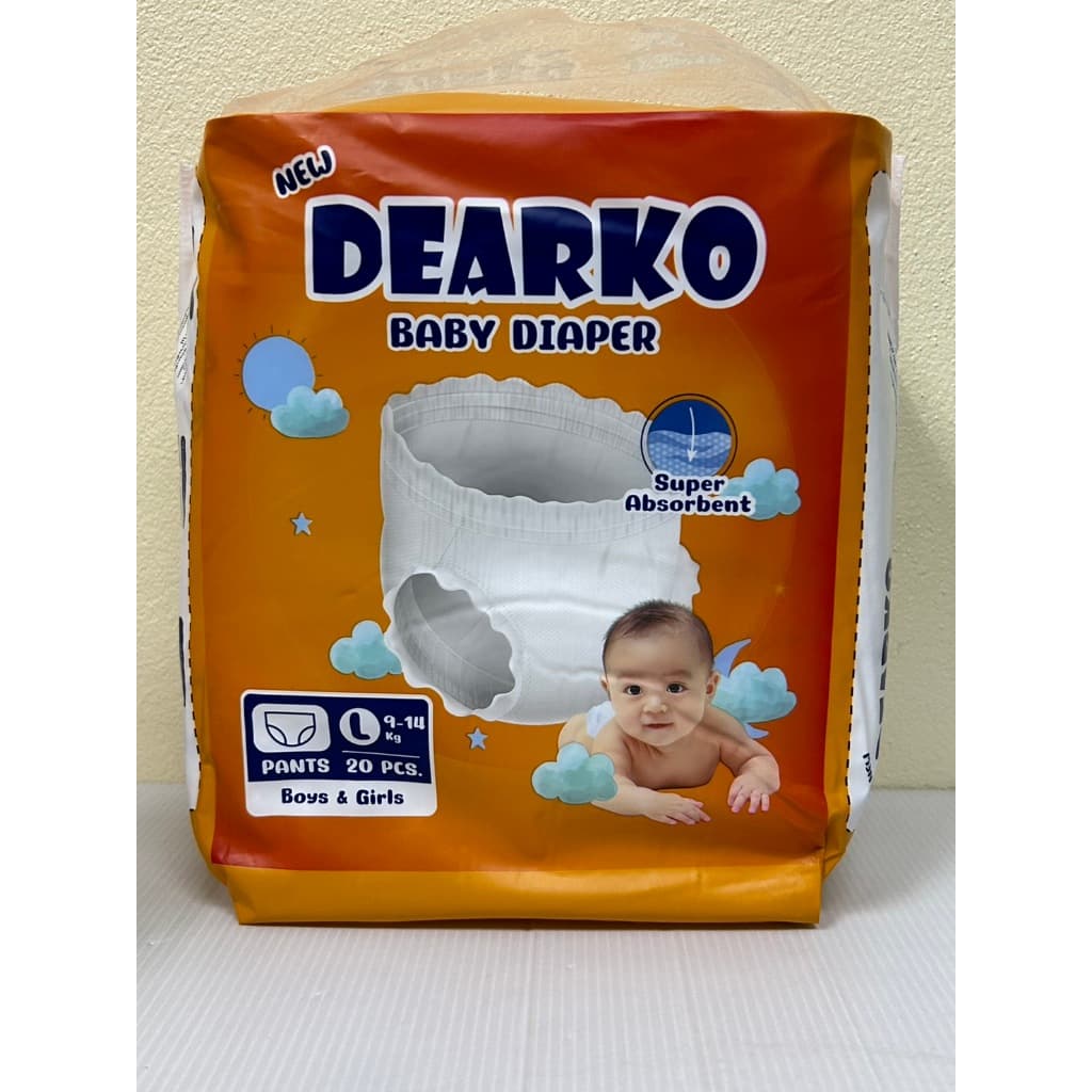 DEARKO Baby Diaper ผ้าอ้อมเด็ก แบบกางเกง รูปที่ 2