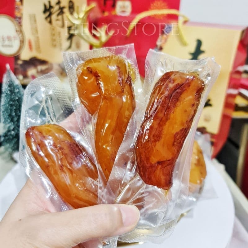 มันหนึบ อย.ไทย เบนิฮารุกะ หัวมันธรรมชาติ เนื้อหนึบ ไม่ใส่น้ำตาล ไม่มีแป้ง สินค้าเจ รูปที่ 7