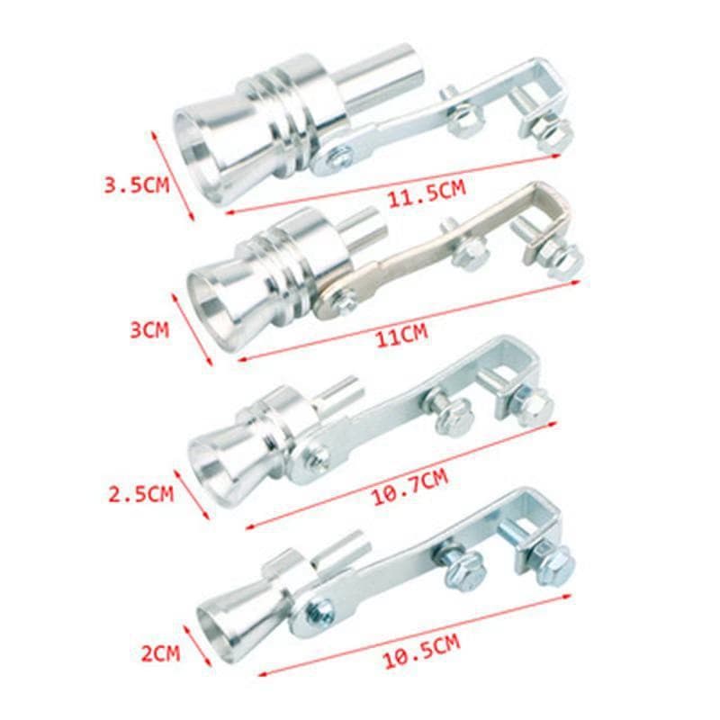 ตัวแปลงเสียงท่อรถยนต์ หวีดเทอร์โบ อุปกรณ์ติดท่อไอเสียแต่งเสียงเทอร์โบ Car Exhaust Pipe Sounder สำหรับท่อไอเสีย รูปที่ 7