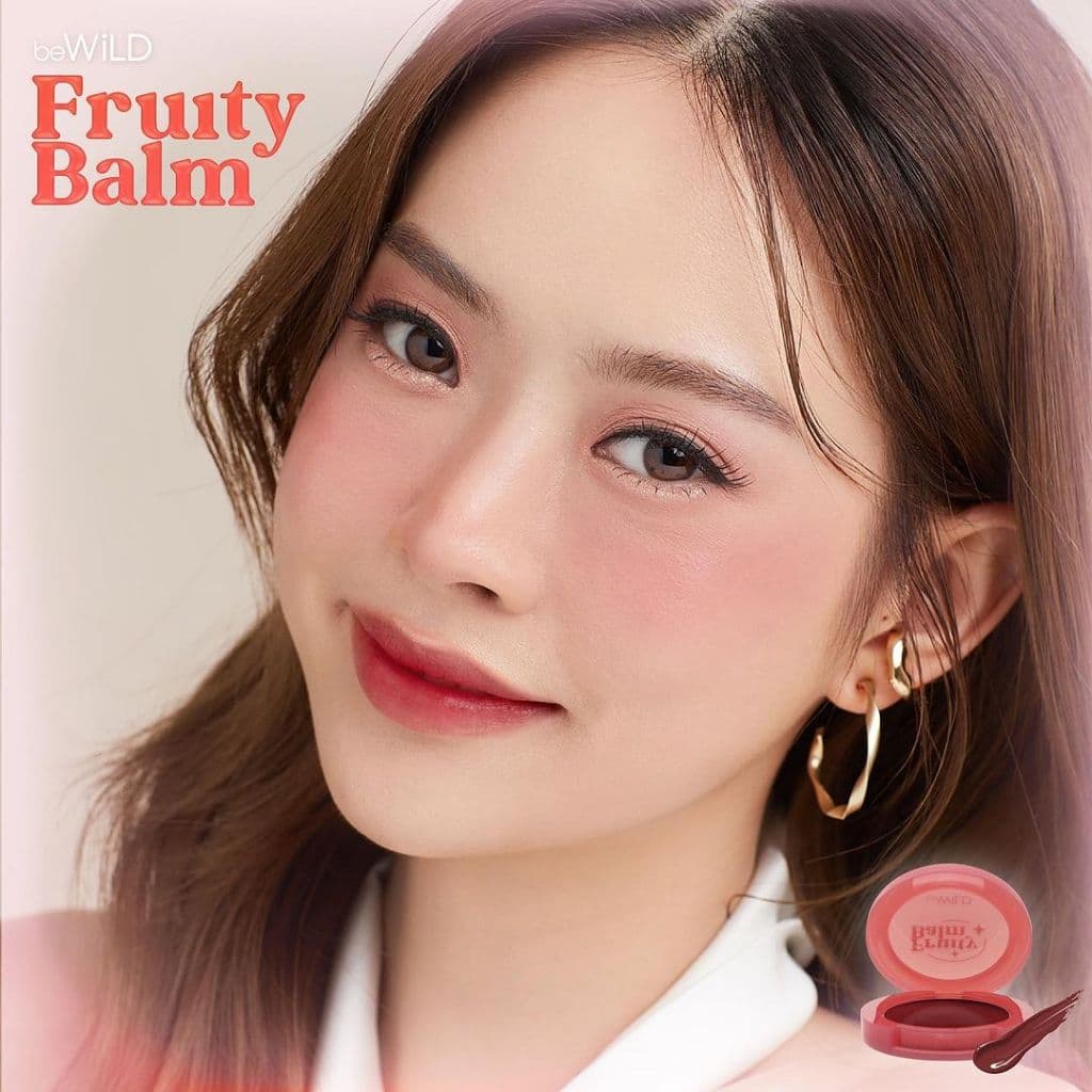 ถูก/แท้/มีไลฟ์ บลัชออน Bewild Fruity Balm บลัชผลไม้ บลัชเนื้อบาล์ม บลัชออนเนื้อครีม ทาแก้ม ปัดแก้ม กันน้ำ ติดทน รูปที่ 6