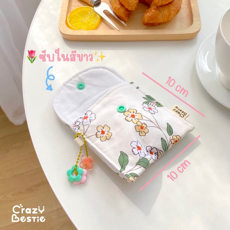 กระเป๋าใส่บัตรและเหรียญ ลายน่ารัก รูปที่ 8