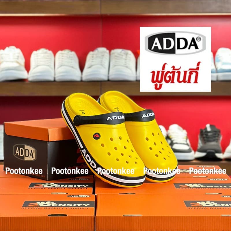ADDA รองเท้าแตะหัวโต รองเท้าลำลอง สำหรับผู้ชาย แบบสวม รุ่น 55U01 / 55U03 / 55U04 รูปที่ 3