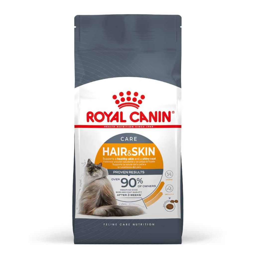 Royal Canin Hair & Skin 2kg,4Kg และ 10kg อาหาร แมวโต เน้น บำรุงขน และ ผิวหนัง hair&skin รูปที่ 2