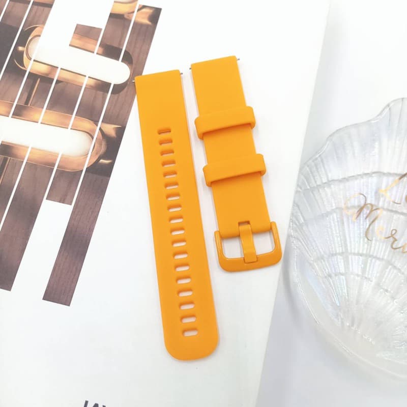 สายนาฬิกา CAC Amazfit Huami Amazfit Bip Bit 3 / S / U /BIP U Pro:Black,20mm dt89 dt96 d88 pro GW33 รูปที่ 8