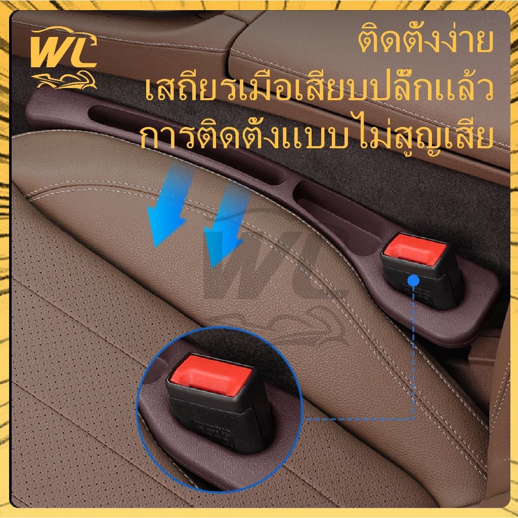 1 คู่ รถ ที่นั่ง ฟิลเลอร์ ด้านข้าง ตะเข็บ ปลั๊ก แถบ ป้องกันการรั่วไหล เติม แถบ ตกแต่งภายในรถ ช่องว่างที่นั่ง อุปกรณ์ตกแต รูปที่ 7