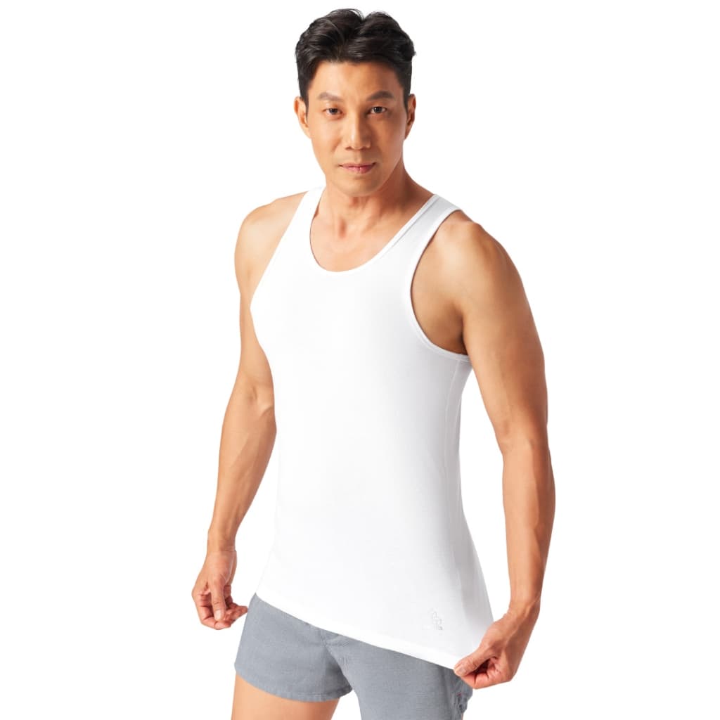 GQ Innerwear - Cool Tech™+ Tank Top เสื้อกล้ามทับใน ผ้าเย็นทั้งผืน สูงสุด 2 องศา รูปที่ 2