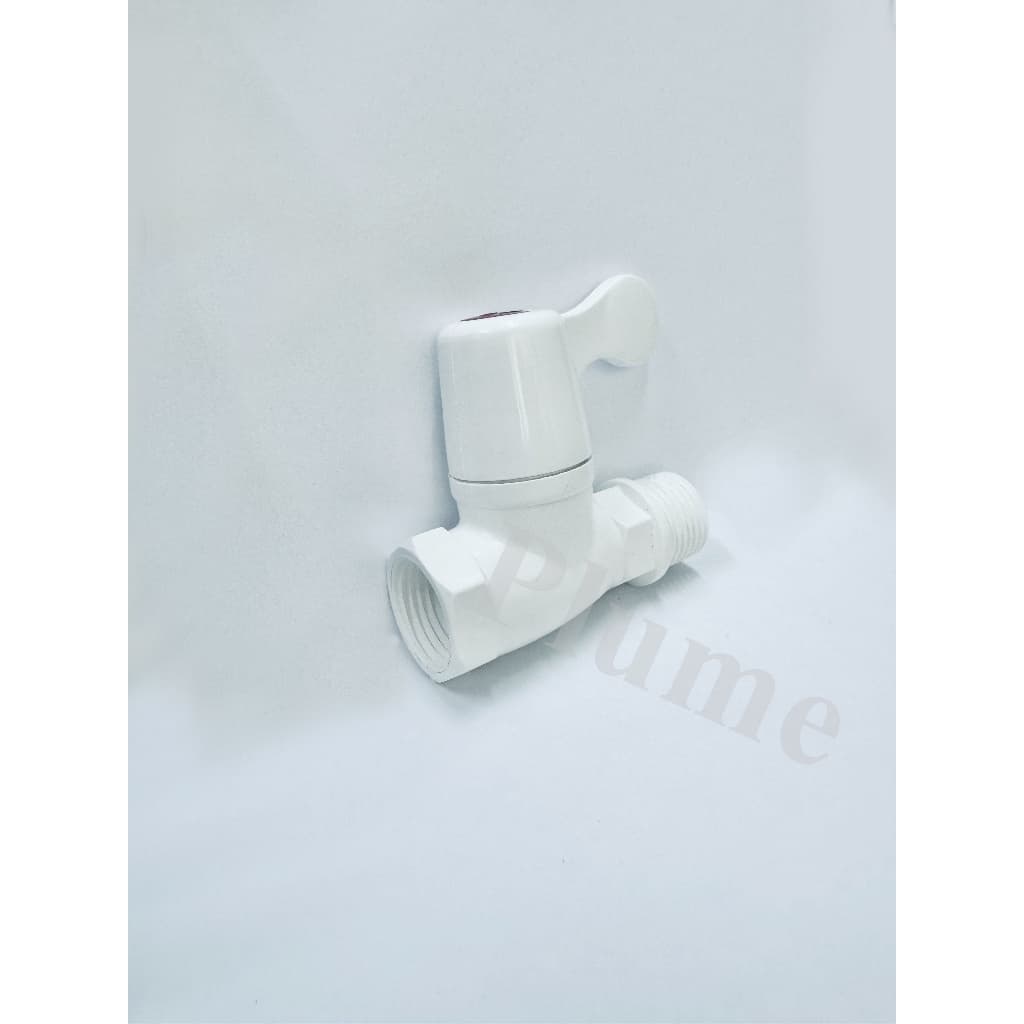 บอลวาล์ว ผ.ม. เกลียวนอก + เกลียวใน ขนาด 1/2" PVC เกรดหนา Food Grade รูปที่ 7