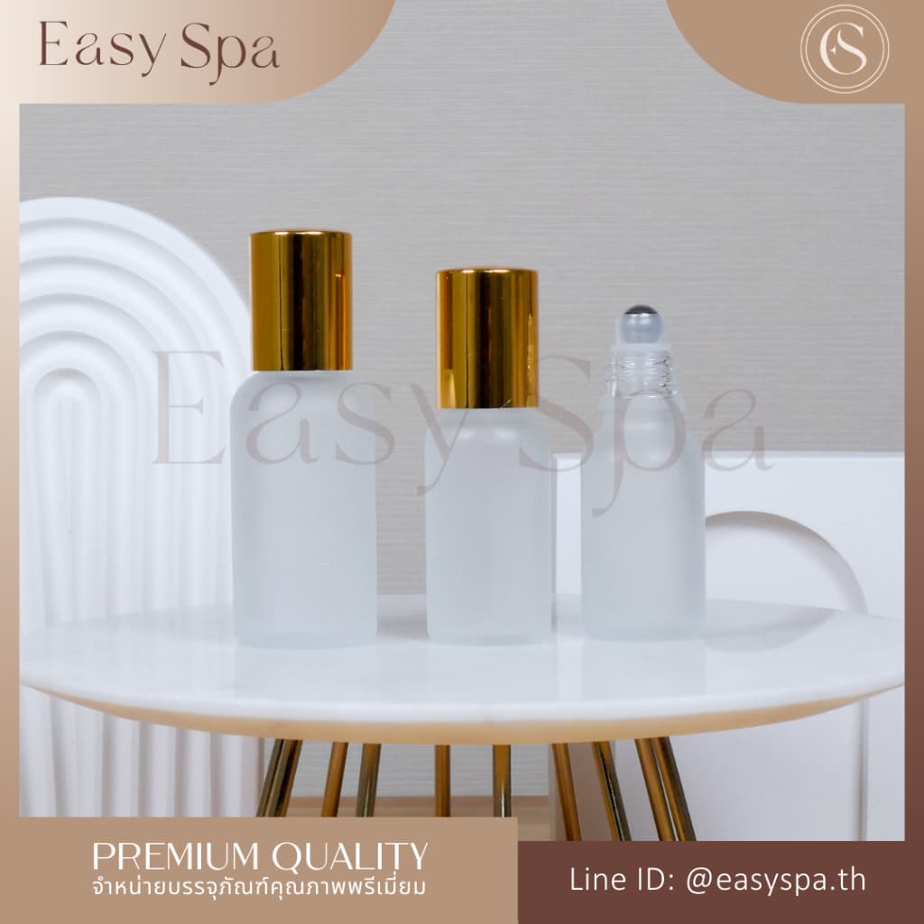 ขวดลูกกลิ้ง รีฟิลได้ หัวลูกกลิ้งสแตนเลส ขวดแก้วอโรม่า ขวดหยด 5ml 10ml 15ml 20ml 30ml 50ml 100ml ลูกกลิ้ง โรลออน รูปที่ 8
