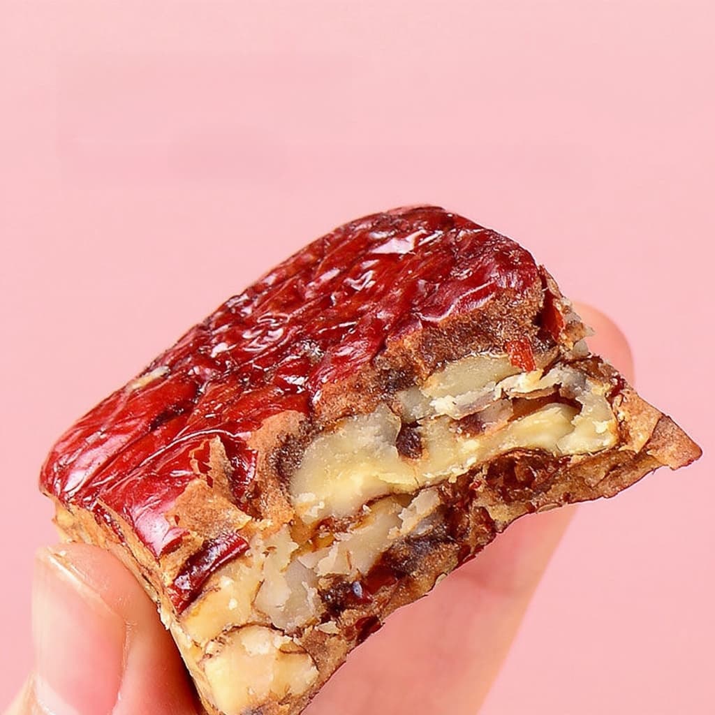Yuumi_snack พายพุทราจีนสอดใส้วอลนัท เกรดพรีเมียมนำเข้า หวานธรรมชาติ พุทราสอดไส้วอลนัทธรรมชาติพร้ ไร้น้ำตาล ไร้สารกันบูด รูปที่ 8