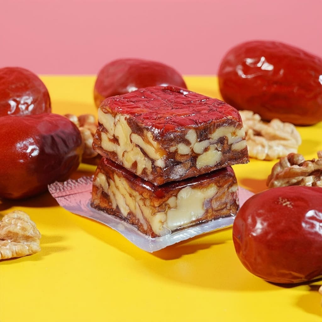 Yuumi_snack พายพุทราจีนสอดใส้วอลนัท เกรดพรีเมียมนำเข้า หวานธรรมชาติ พุทราสอดไส้วอลนัทธรรมชาติพร้ ไร้น้ำตาล ไร้สารกันบูด รูปที่ 9
