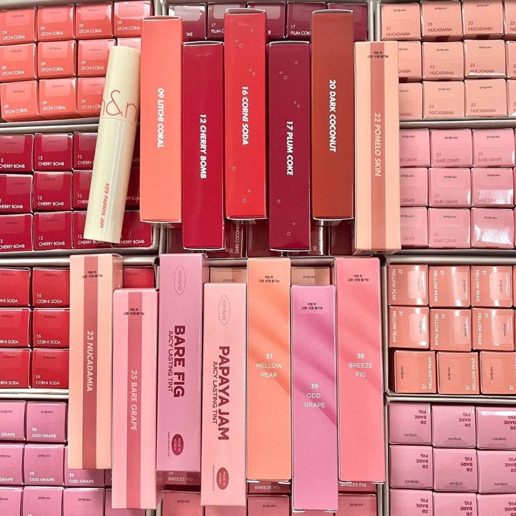 ลิปทินท์ ROM&ND Juicy Lasting Tint 5.5g ทาง่าย ไม่ตกร่อง เม็ดสีสวยสดใส ติดทนนาน ฉ่ำวาว รูปที่ 3
