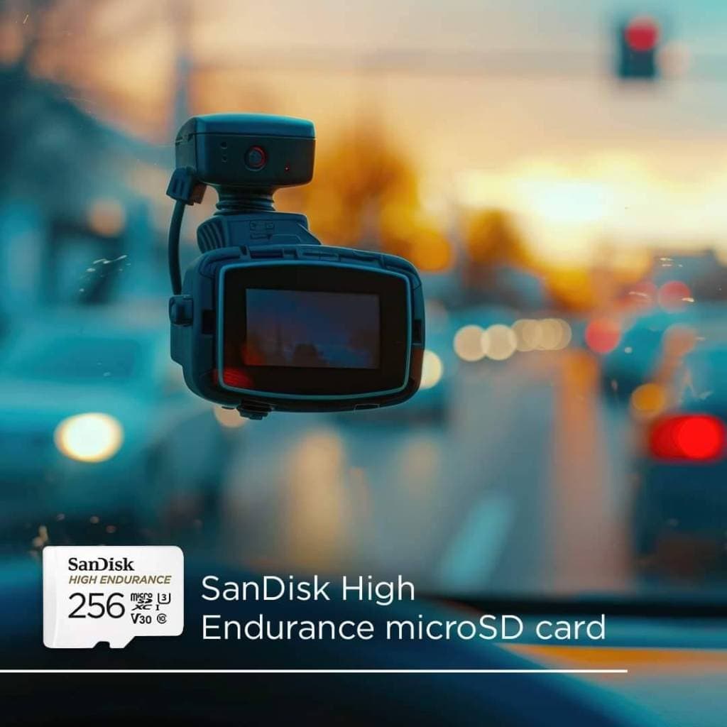 SanDisk High Endurance 512GB 256GB Micro SD Card เมม กล้องติดรถยนต์ กล้องวงจรปิด รูปที่ 6