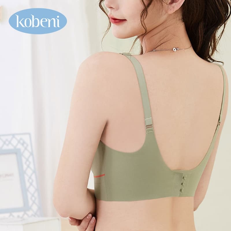 ⭐KOBENI⭐เสื้อในให้นม ใส่ปั๊มนมได้ เสื้อในคนท้อง สวมใส่สบาย ไร้สาย ชุดชั้นในให้นม คุณภาพดีที่สุด รูปที่ 3