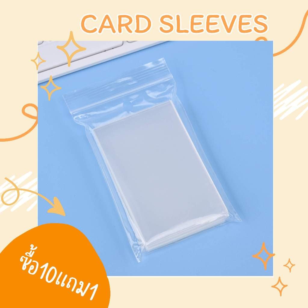 ซองใสใส่การ์ดสะสมCard Sleevesซองใส่การ์ดบอล-บาสไอดอลเกาหลีบอร์ดเกมcard game รูปที่ 9