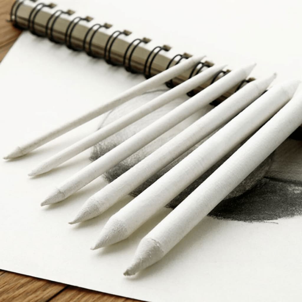 P498 SEIKAI Paper Stumps แท่งเกลี่ยสี เซ็ต 3 ชิ้น เกลี่ยสี เกลี่ยแกรไฟจ์ ชาโคล สีฝุ่น ถ่านชาร์โคล SP รูปที่ 3