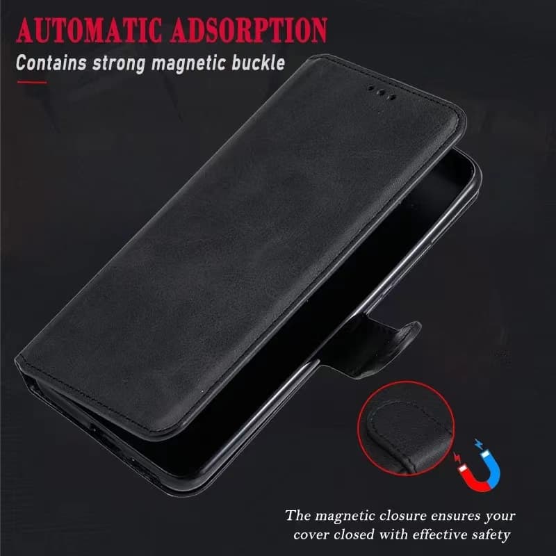 เคสฝาพับ ล็อคได้ สำหรับXiaomi Redmi 8 8A Redmi 9 9A 9C 9T Redmi 10 10A 10C Redmi Note5 Note5Pro Redmi S2เคส ฝาพับหนัง รูปที่ 5